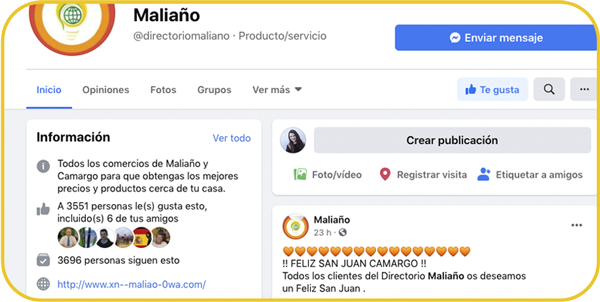 llevamos Redes Sociales, somos una empresa de comunicación, SEO y posicionamiento web