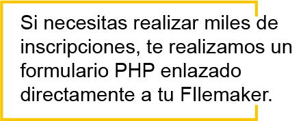 consigue miles de usuarios conectados a tu Filemaker realizando un formulario en Php y java script